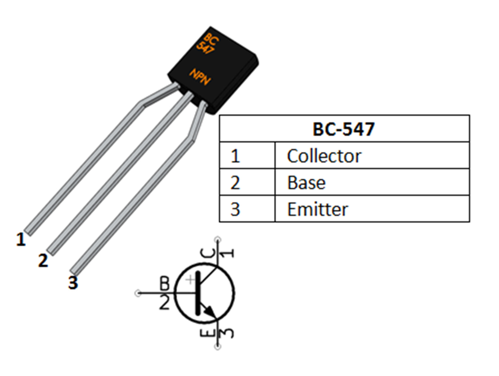 Transistor BC547 Datasheet